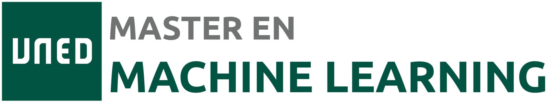 Master en Machine Learning UNED